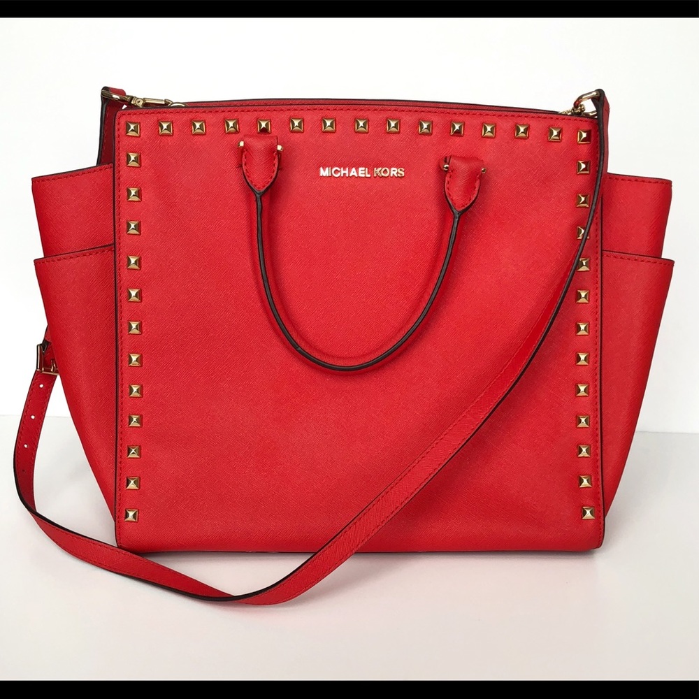 Michael Kors studded handbag